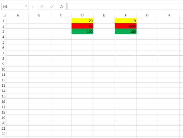 Beispielbild - (Microsoft Excel, Spalten vergleichen)