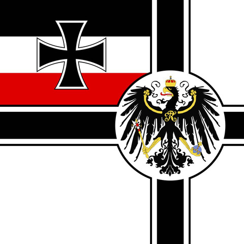 Reichskriegsflagge 1871-1918 - (Recht, Deutschland)