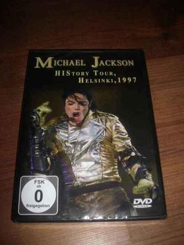DVD"Michael Jackson History-Tour Helsinki, 1997" - (Musik, Freizeit)