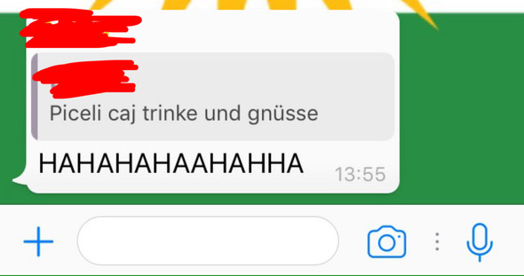 - (WhatsApp, Markieren)