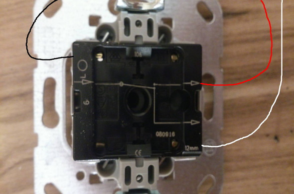 Neuer Lichtschalter: Wie verkabeln? (Elektrik, Licht)
