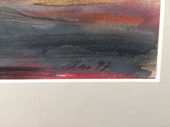 Signatur - (Kunst, Aquarellkünstler und Bildwert )