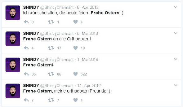 Twitter Posts - (Deutschland, Islam, Christentum)