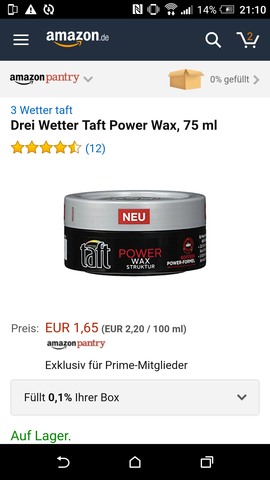 Das beste finde ich habe ich schon immer - (Haare, Gel, Wachs)
