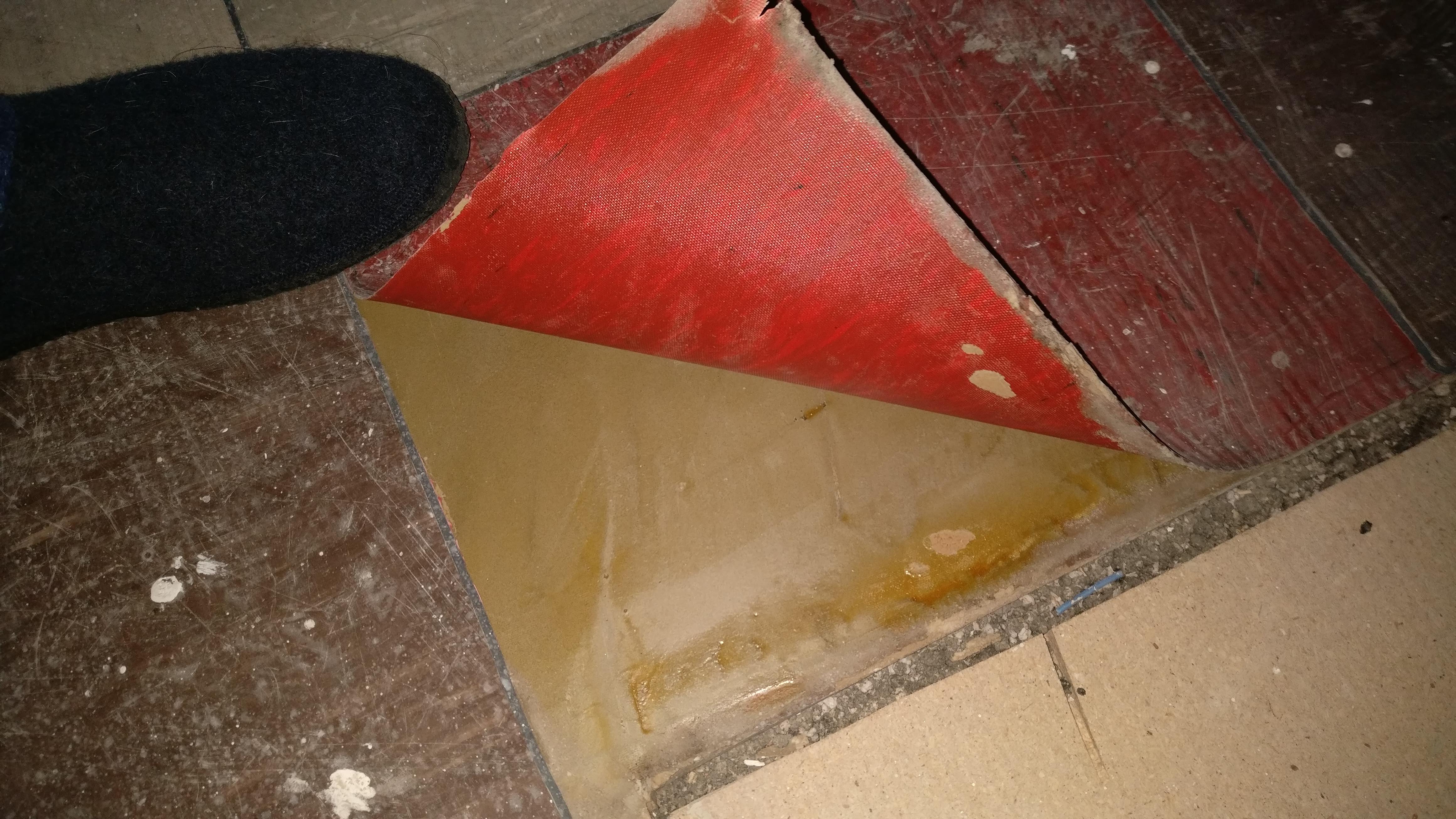 Asbestbodenbelag? (Asbest, Bodenbelag)