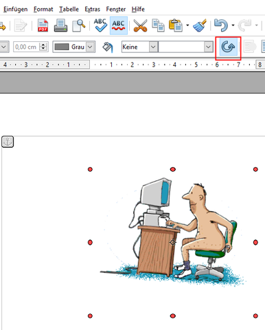 OOo Bild drehen - (Computer, Technik, Word)