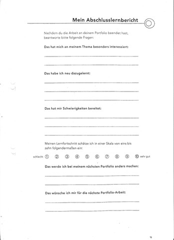 Wie Erstelle Ich Eine Portfolie Schule Buch Portfolio