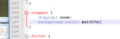 Farbwert .wrapper - (Computer, PC, Internet)
