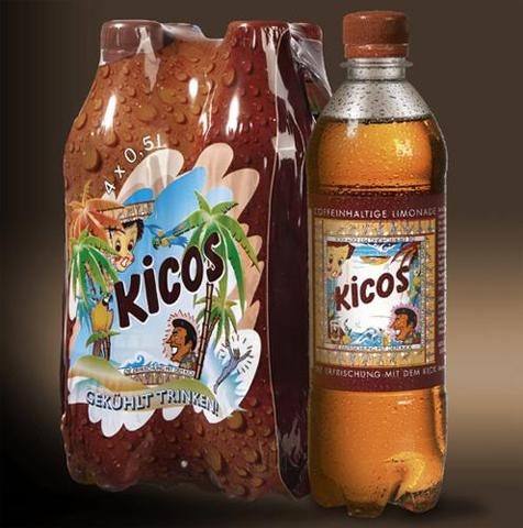 Kicos, ein Guaranagetränk, erhältlich in Deutschland. - (Freizeit, Energy Drink, Guarana)
