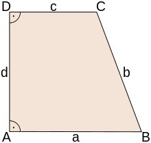 rechtwinkliges Trapez - (Mathematik, Trapez)