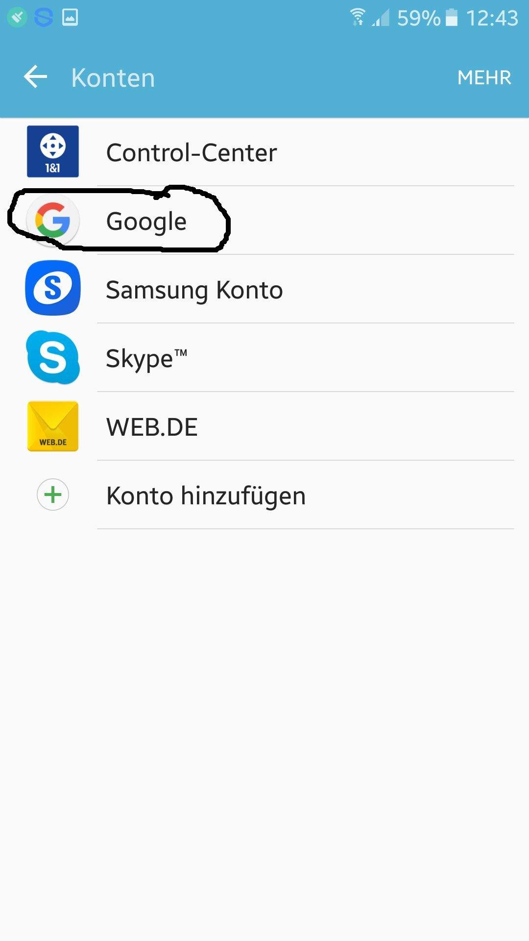 Google Konto bei Samsung Galaxy s4 löschen? (Android)