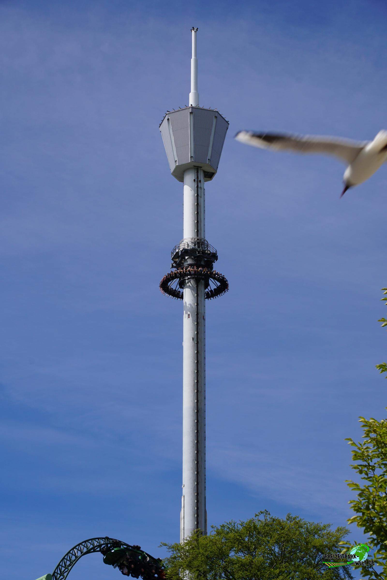 Höchster Freefall Tower der Welt (Freizeit)