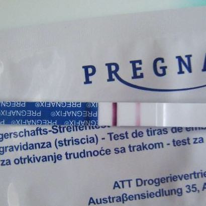 Sieht ein Richtig positiver Test aus - (schwanger, Test)