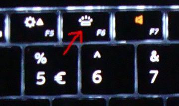 Dell Backlit Keyboard - (Computer, DELL, XPS)