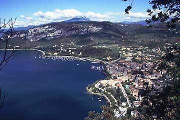Blick auf Garda - (Urlaub, Italien, gardasee)