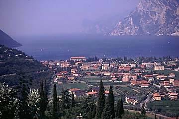 Blick auf Torbole - (Urlaub, Italien, gardasee)