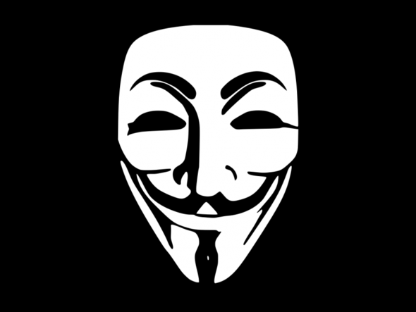 Anonymous maske - (Kleidung, Hacker)