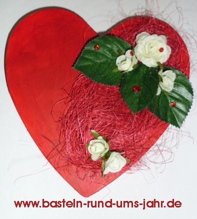 Geschenkverpackung Herz von www.basteln-rund-ums-jahr.de - (Geschenk, Mutter, Kreativität)