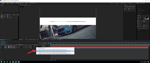 Screenshot (Lösung) - (Videobearbeitung, After Effects, Gfx)
