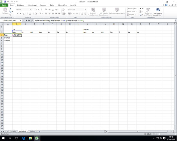 auswertung - (Windows, programmieren, Microsoft Excel)