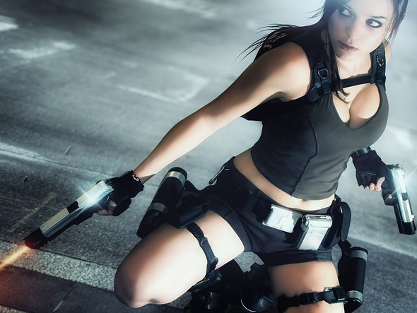 Lara Croft 2 - (Kostüm, Cosplay, Karneval)