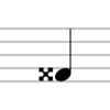 Das ist ein Doppelkreuz - (Musik, Noten)