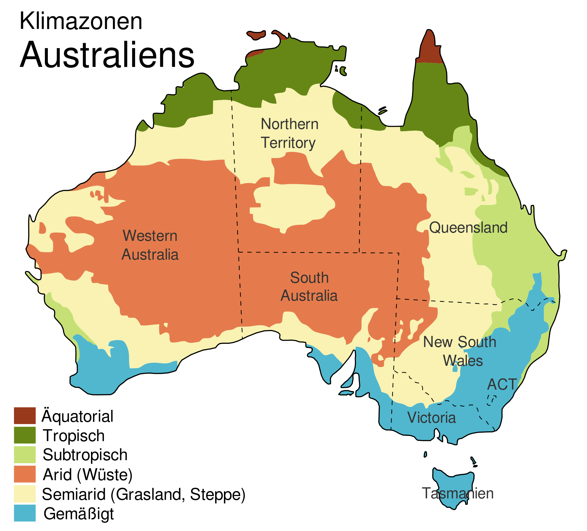 Warum leben in Australien so viele Menschen im Süd-Osten? (Geografie) Warum leben in Australien so viele Menschen im Süd-Osten? (Geografie)
