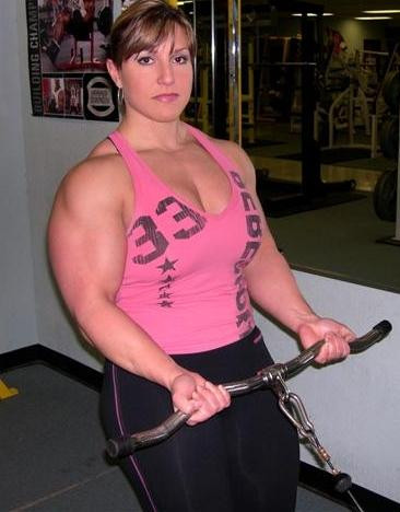 Gina - (Frauen, Training, Muskeln)