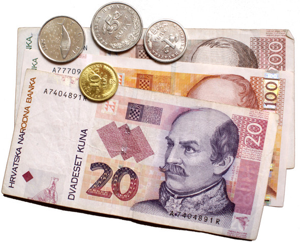 Das sind die Scheine (Kuna) und Münzen (Lipa) - (Urlaub, Währung, Kroatien)