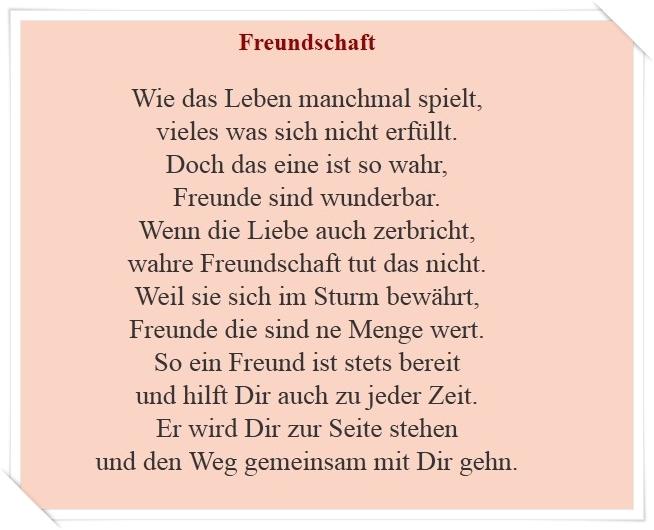 Freundschaft