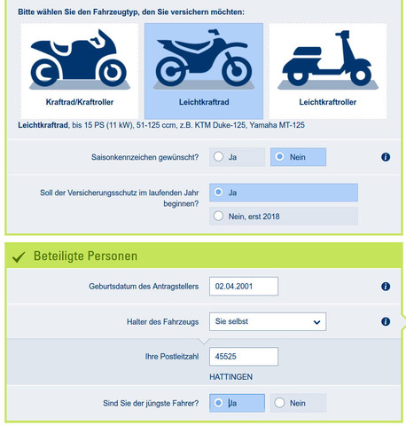 Versicherung Fur Eine 125er Als 16 Jahriger Unbezahlbar Motorrad