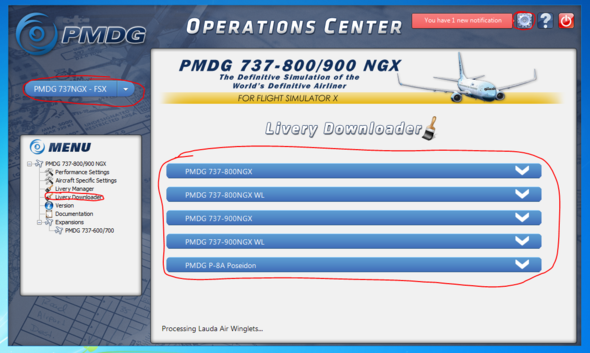 PMDG 737 Operations Center - (Computer, PC, Flugzeug)