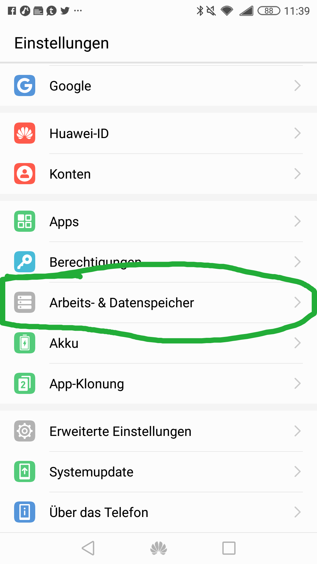 SD-Karte bei Android 7 als internen Speicher formatieren ...