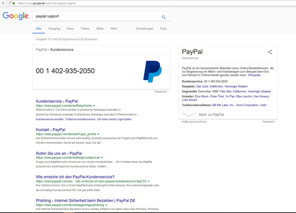 paypalsupport - (willhaben, Paypal offene Zahlung, Paypal falsche email)