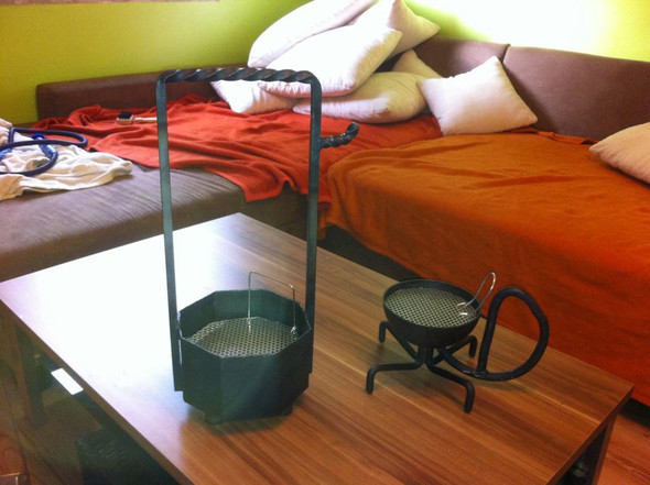 Hier meine eigene Kreation die ich mir mal selber gebaut hab. - (Shisha, Kohle, Wasserpfeife)