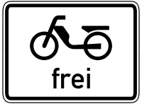Mofazeichen - (Verkehr, Mofa, Verkehrsrecht)
