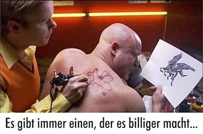 billig tattoo - (Haut, Tattoo)
