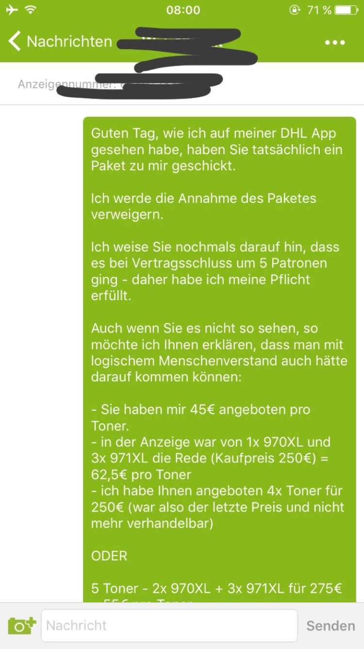 Erstaunlich Ebay Privatverkauf Text Beispiel Bildernull