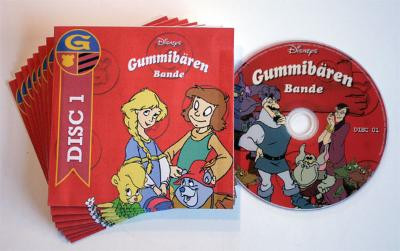 8-DVD-Set Disneys Gummibären Bande ->illegal<- - (DVD, Disney)