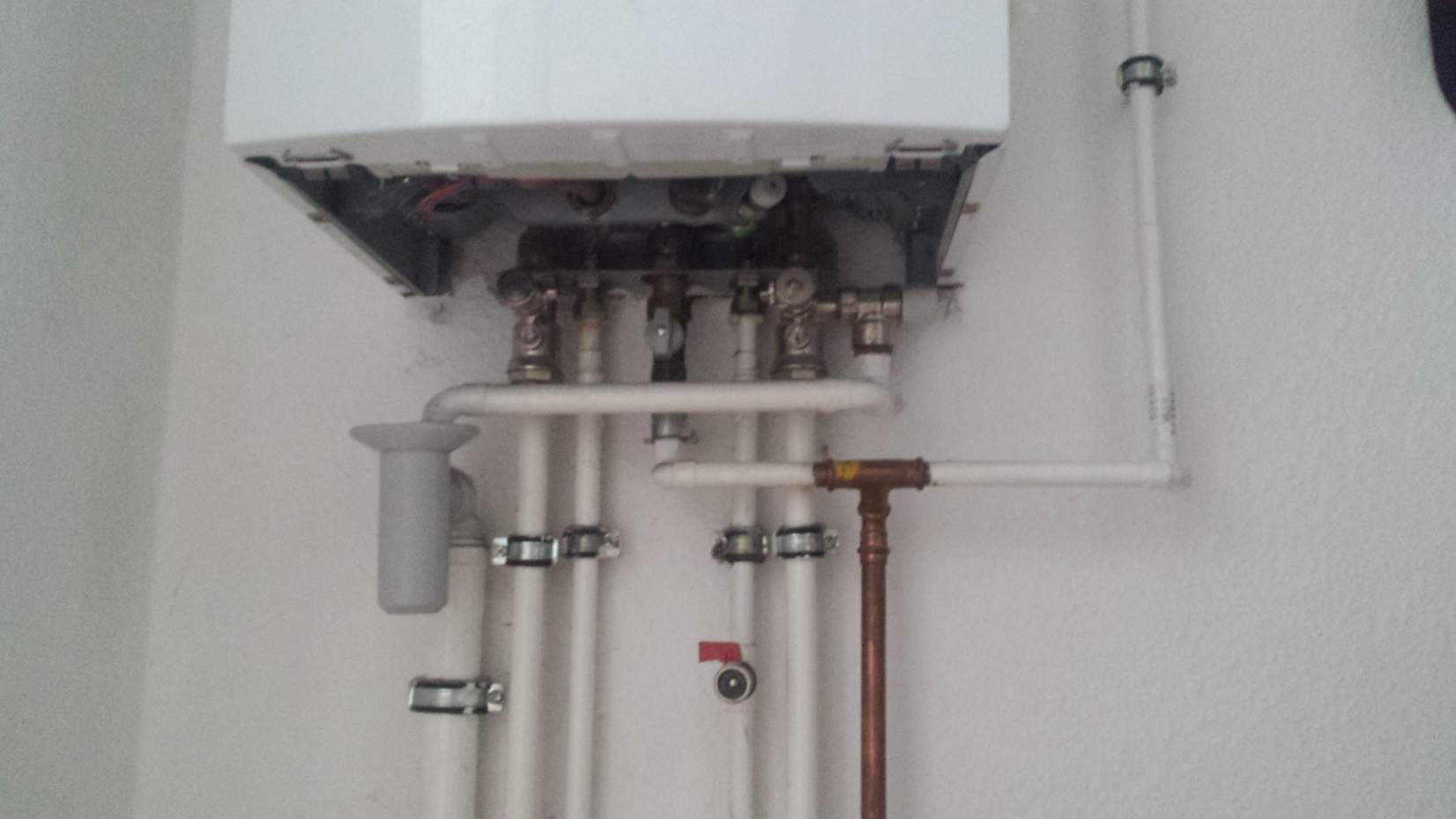 Wieder mal Gastherme mit Wasser nachfüllen, wie geht das?