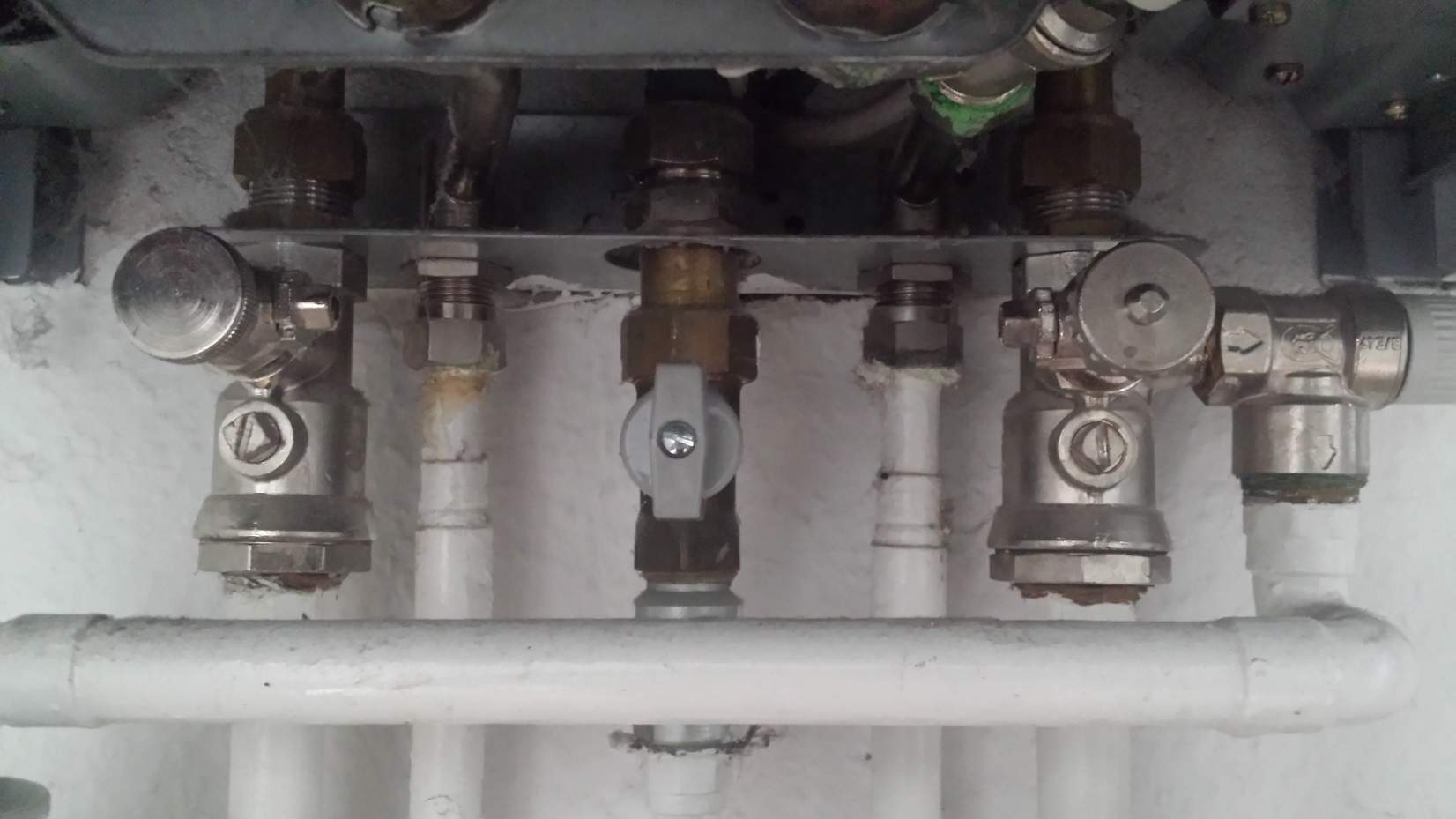 Wieder mal Gastherme mit Wasser nachfüllen, wie geht das?