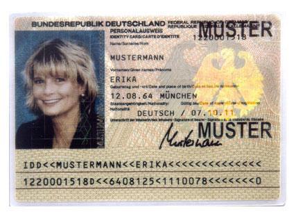 fake germany id card generator