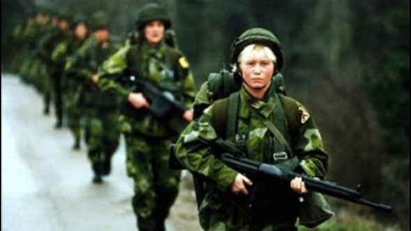 Schwedische Truppe - (Mode, Militär, Hose)