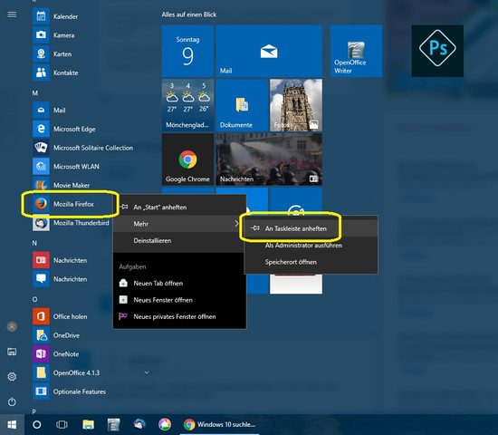 Windows 10 Suchleiste Geht Nicht
