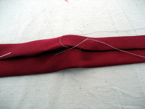 Hohlnaht auf der Krawatten-Rückseite - (Style, Fashion, Anzug)