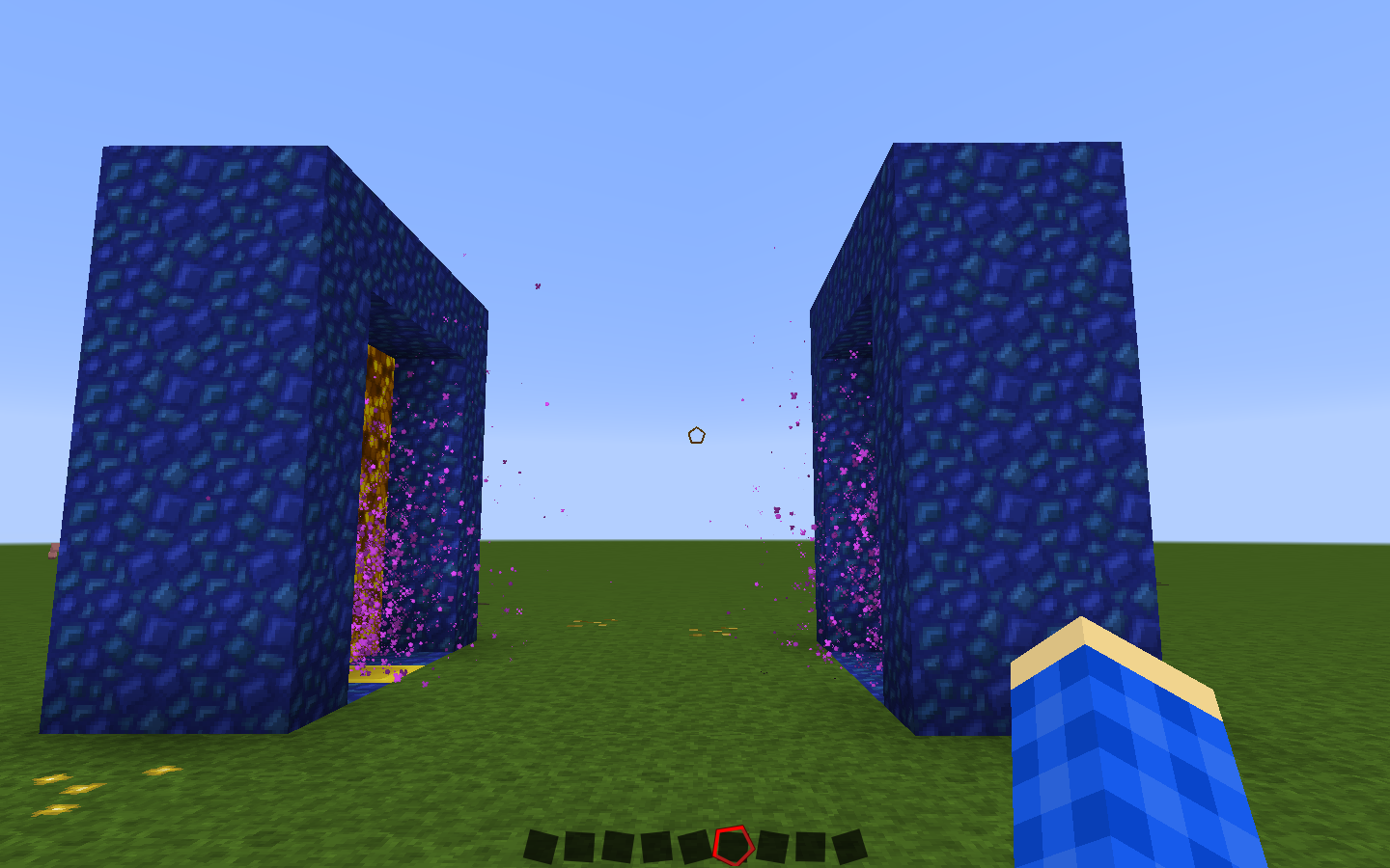 Minecraft teleportations Portal mit commandblöcken in Minecraft 1.11.2 bauen, aber wie