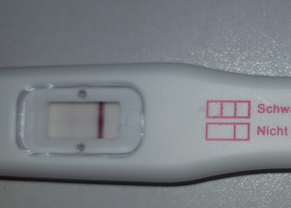 Ganz linie schwangerschaftstest schwache Informationen zur