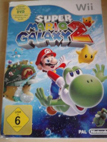 Super Mario Galaxy 2 Verpackung - (Wii, Multiplayer)