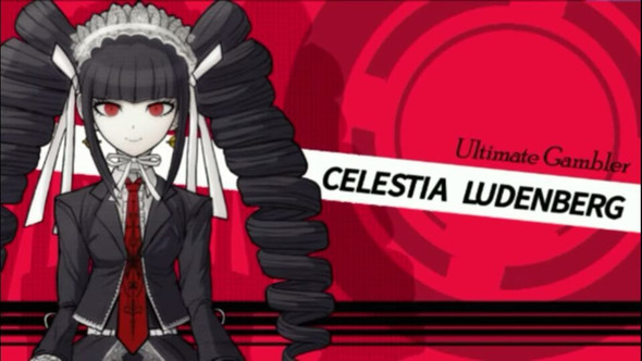 - (Name, danganronpa, schwarzes Kleid)