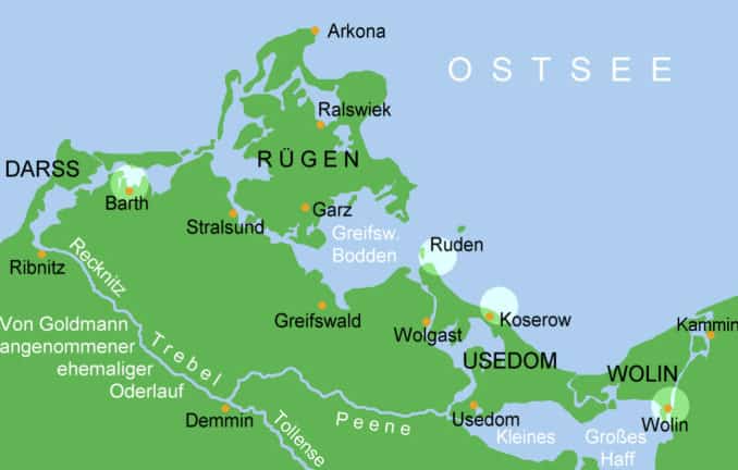 Wie heißt die Stadt, die laut einer Sage in der Ostsee versunken ist? (Deutschland, Meer, ruegen)